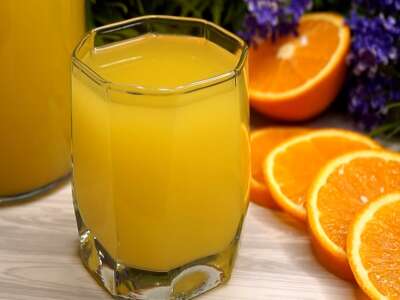Апельсиново-лимонный напиток с сахаром